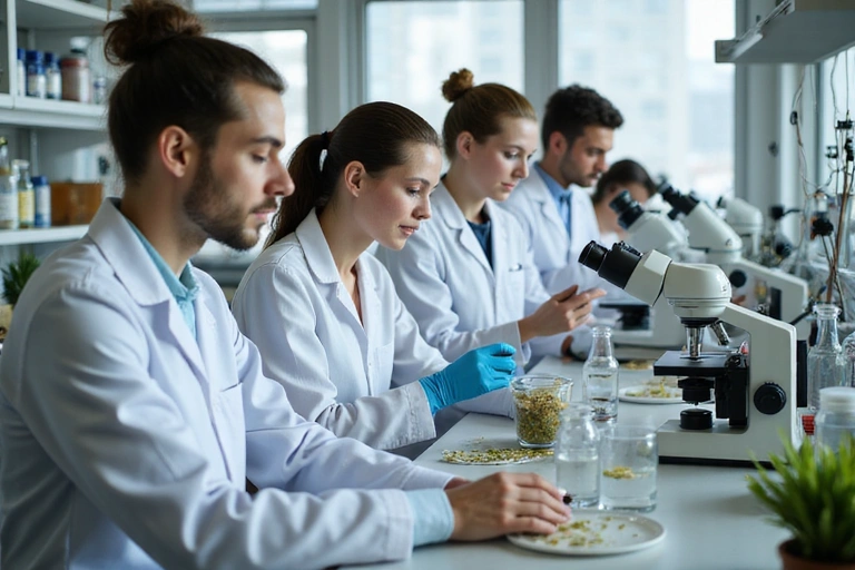 Echipa GlucoFor dedicată cercetării și dezvoltării de produse naturale pentru sănătate.